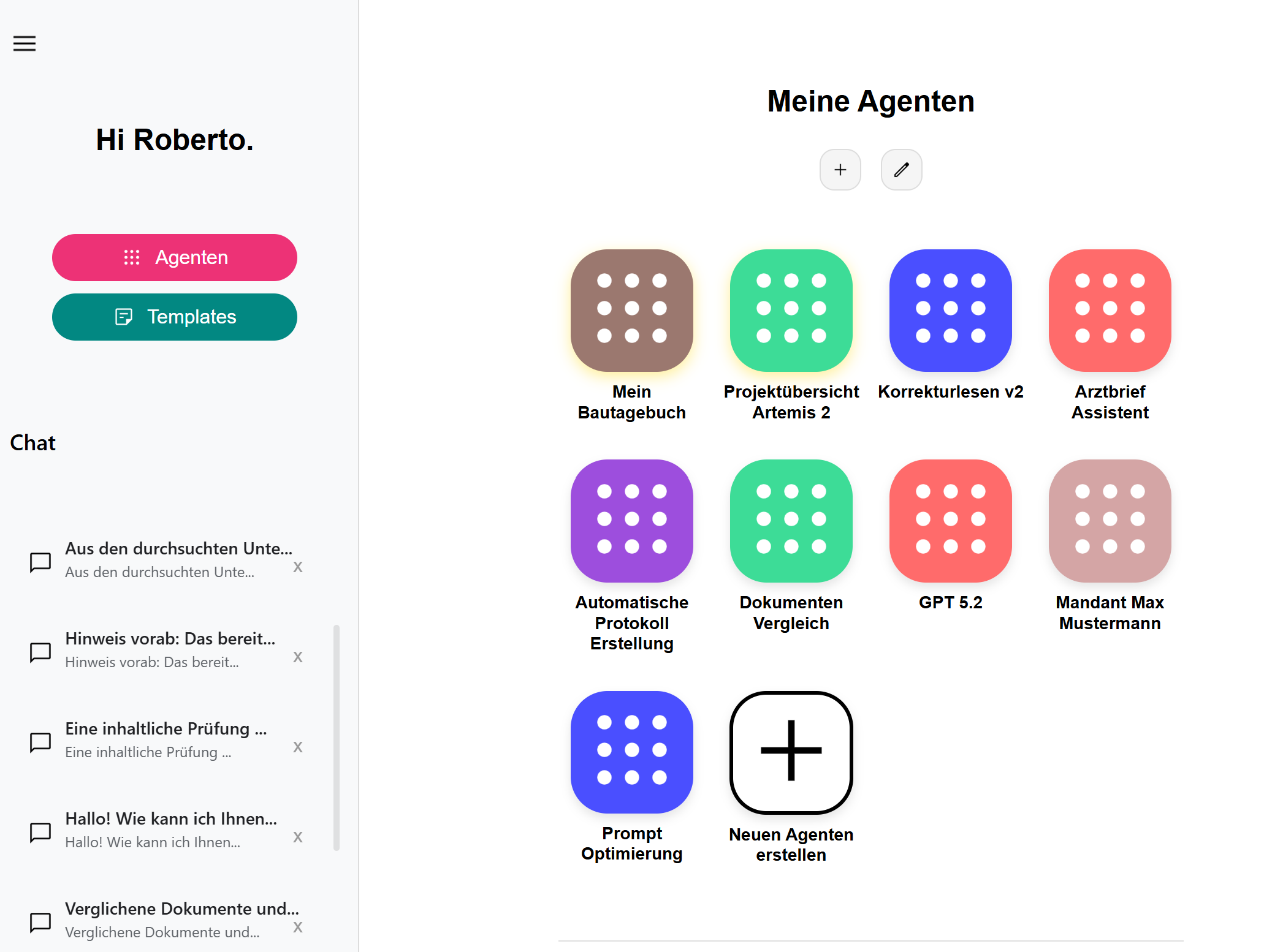 robyflow Hub – KI-Plattform